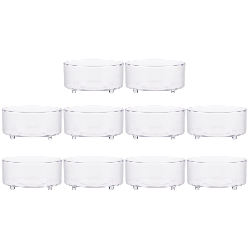 10Pcs Acrylic Reptile Food Dis - Water Dish Reptile incelemesi ve fiyatı