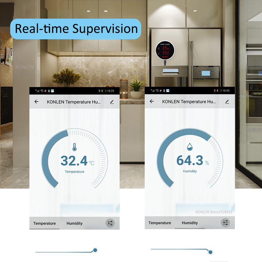 Tuya WIFI Temperature Humidity - Digital Hygrometer Probe incelemesi ve fiyatı