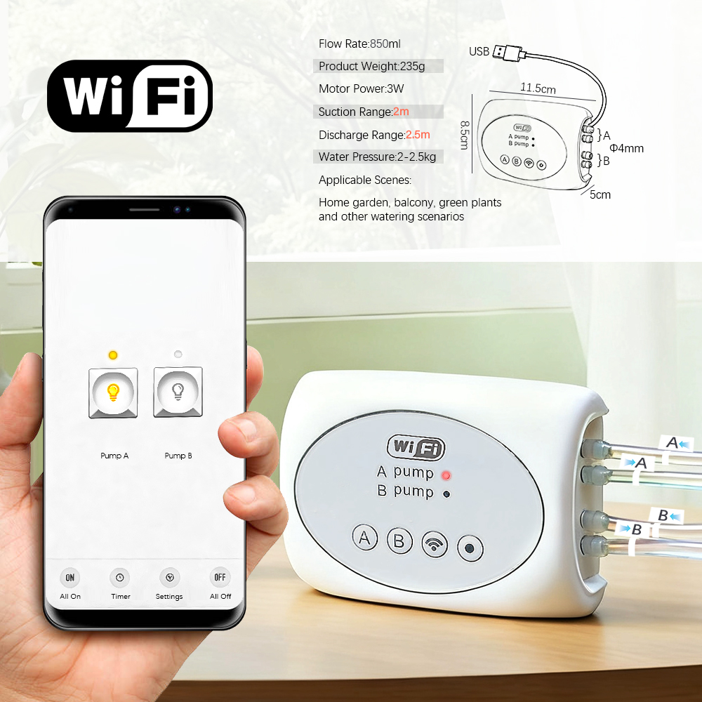 Wifi Timer Dual Outlets Pump D - Timer Dual Outlet incelemesi ve fiyatı