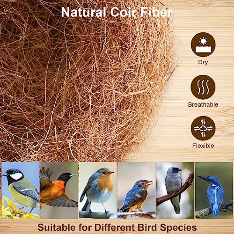 PCS Coconut Fiber for Bird Nes - Substrate Coconut Fiber incelemesi ve fiyatı