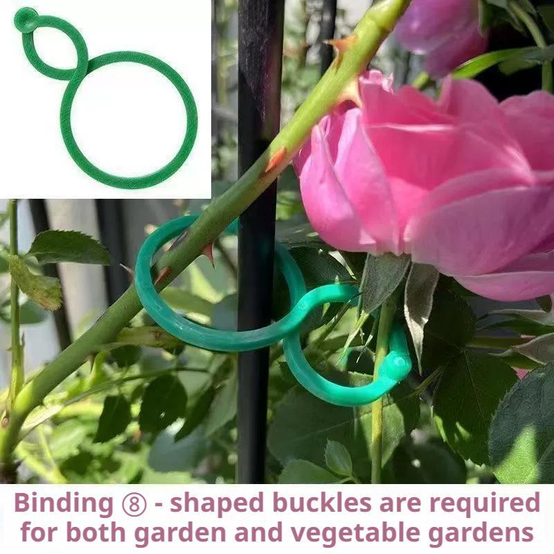 100 Pcs Plant Support Clips He - Vine Climbing Plastic incelemesi ve fiyatı