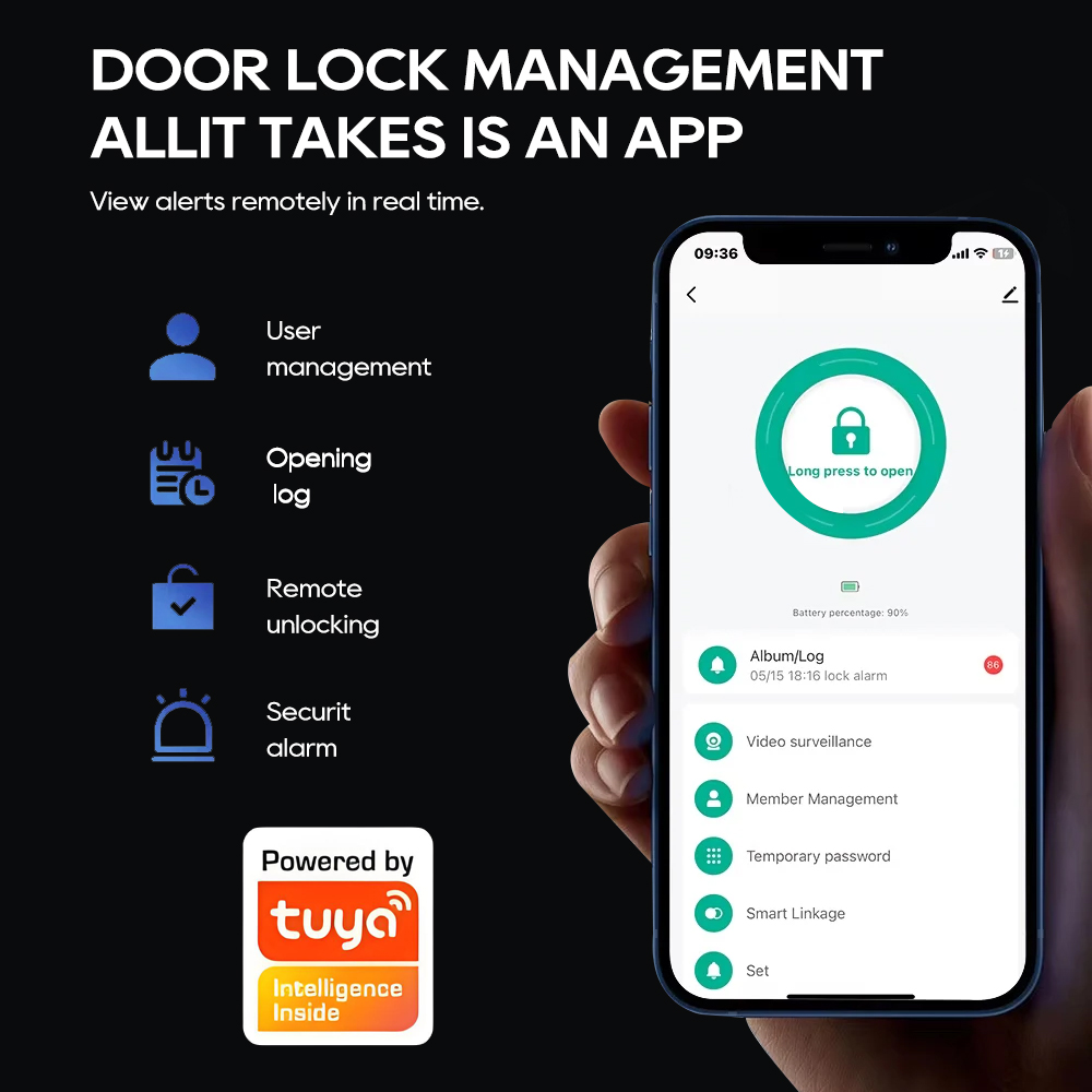SANKESONG Tuya Smart 3D Face D - Glass Door Hinge incelemesi ve fiyatı
