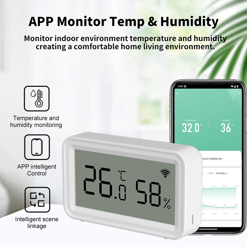 Tuya Zigbee WiFi Thermometer H - Digital Hygrometer Probe incelemesi ve fiyatı