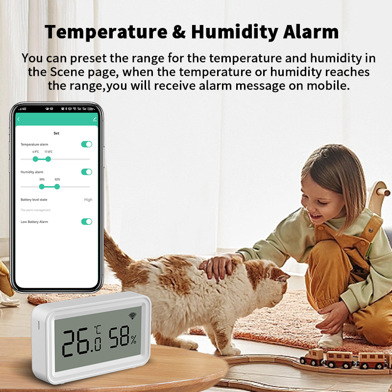 Tuya Zigbee WiFi Thermometer H - Digital Hygrometer Probe incelemesi ve fiyatı