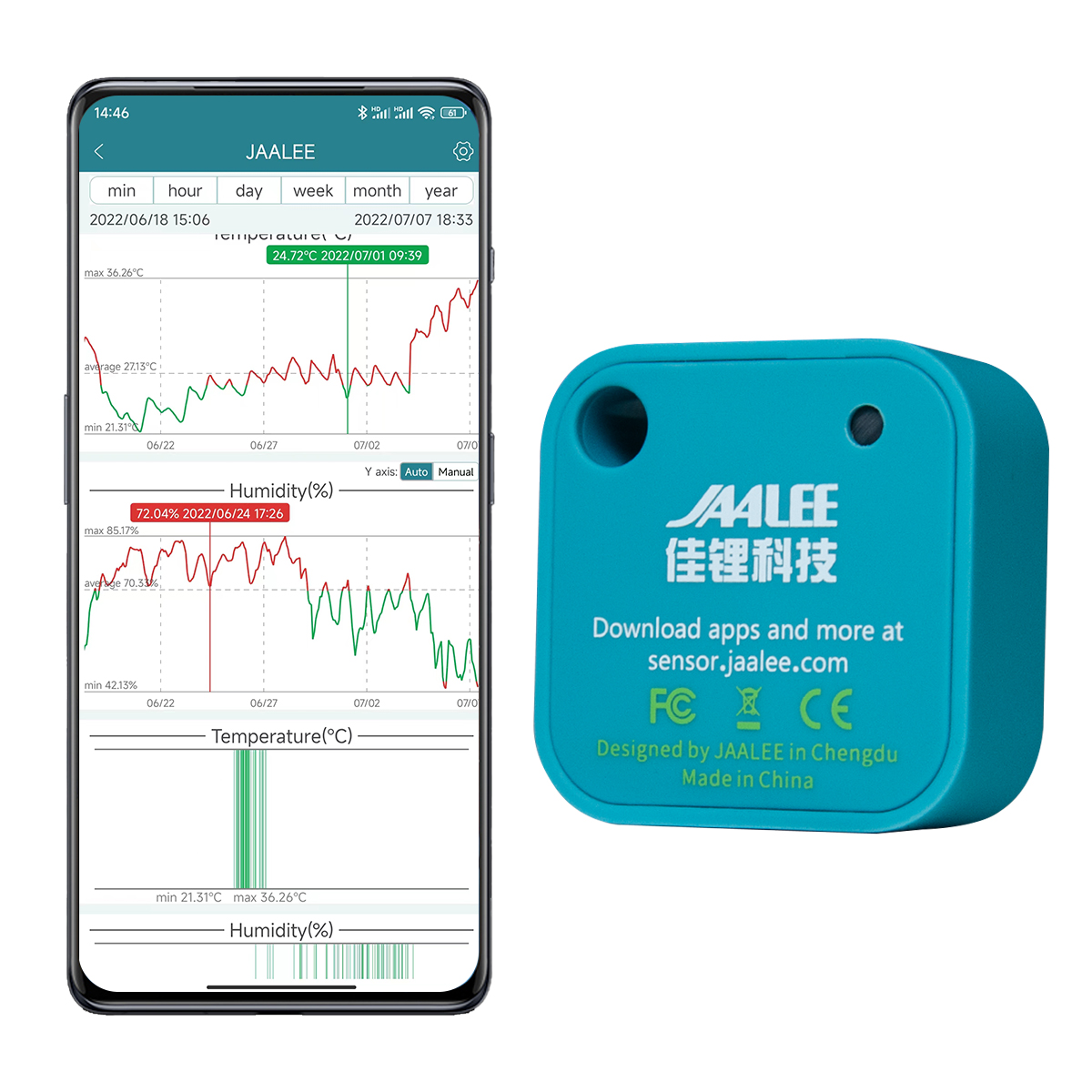 jaalee JHT Temperature/Humidit - Digital Hygrometer Probe incelemesi ve fiyatı