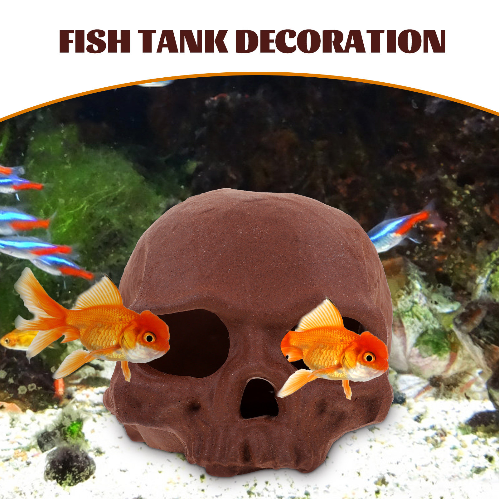 Ceramic Fish Tank Decoration S - Hide Cave Ceramic incelemesi ve fiyatı