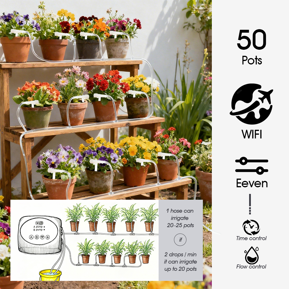 Garden Smart Dual Outlets Pump - Timer Dual Outlet incelemesi ve fiyatı