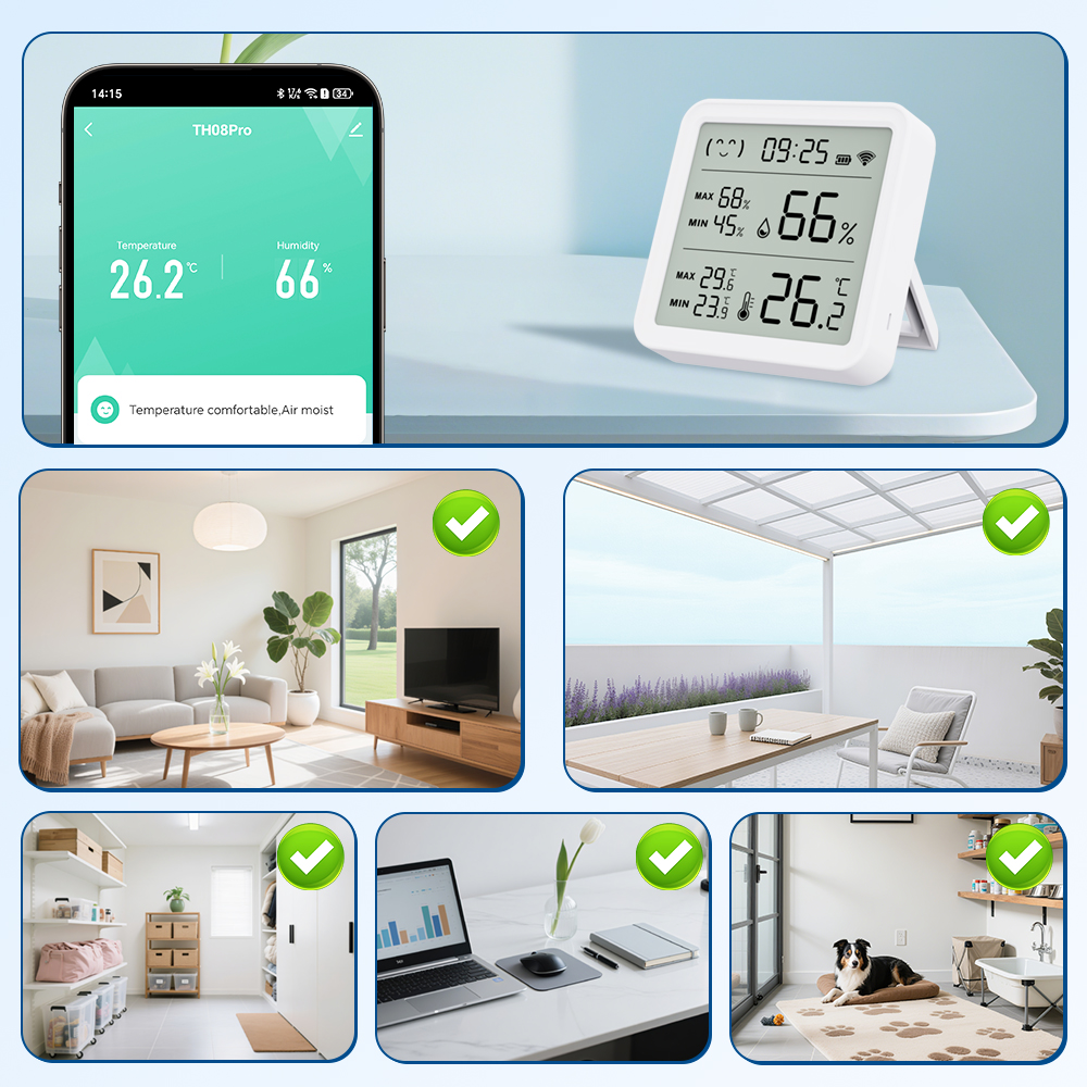 Tuya WiFi Thermometer hygromet - Digital Hygrometer Probe incelemesi ve fiyatı