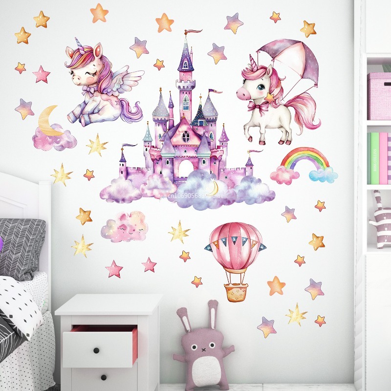 Unicorn Stars Luminous Wall St - Pvc Panel Background incelemesi ve fiyatı
