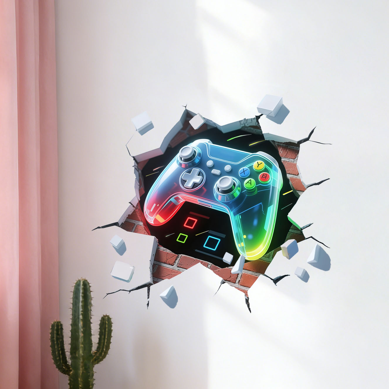 Game Controller Decal for Boys - Pvc Panel Background incelemesi ve fiyatı