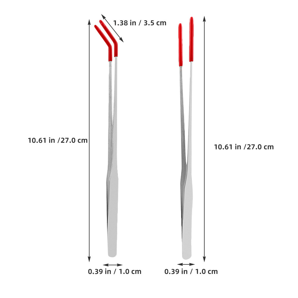 2Pcs Stainless Steel Reptile F - Feeding Tong Stainless incelemesi ve fiyatı