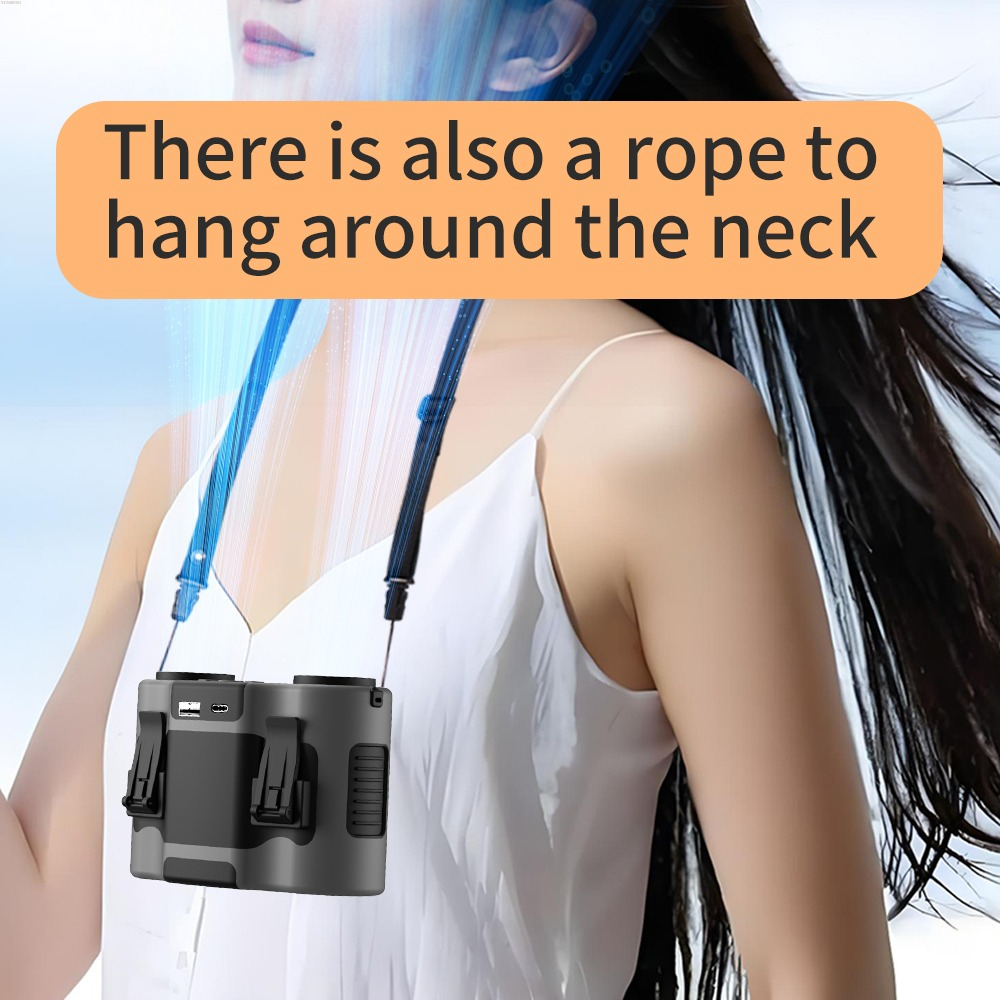 Portable Waist Clip Fan 5-spee - Timer Dual Outlet incelemesi ve fiyatı