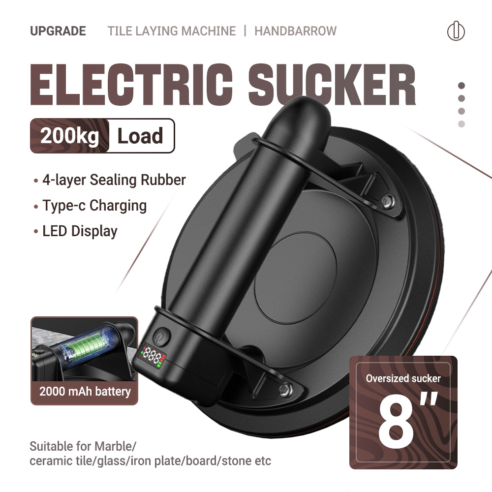 8Inch Electric Vacuum Suction  - Ceramic Tile Floor incelemesi ve fiyatı