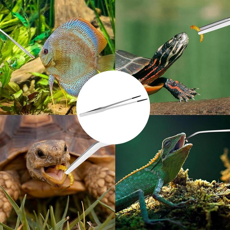 Extra Long Reptile Feeding Ton - Feeding Tong Stainless incelemesi ve fiyatı
