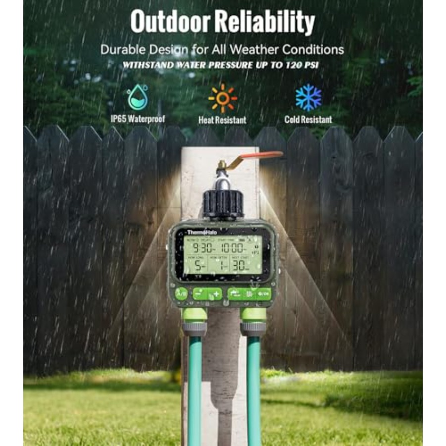Smart Sprinkler Timer for Lawn - Timer Dual Outlet incelemesi ve fiyatı