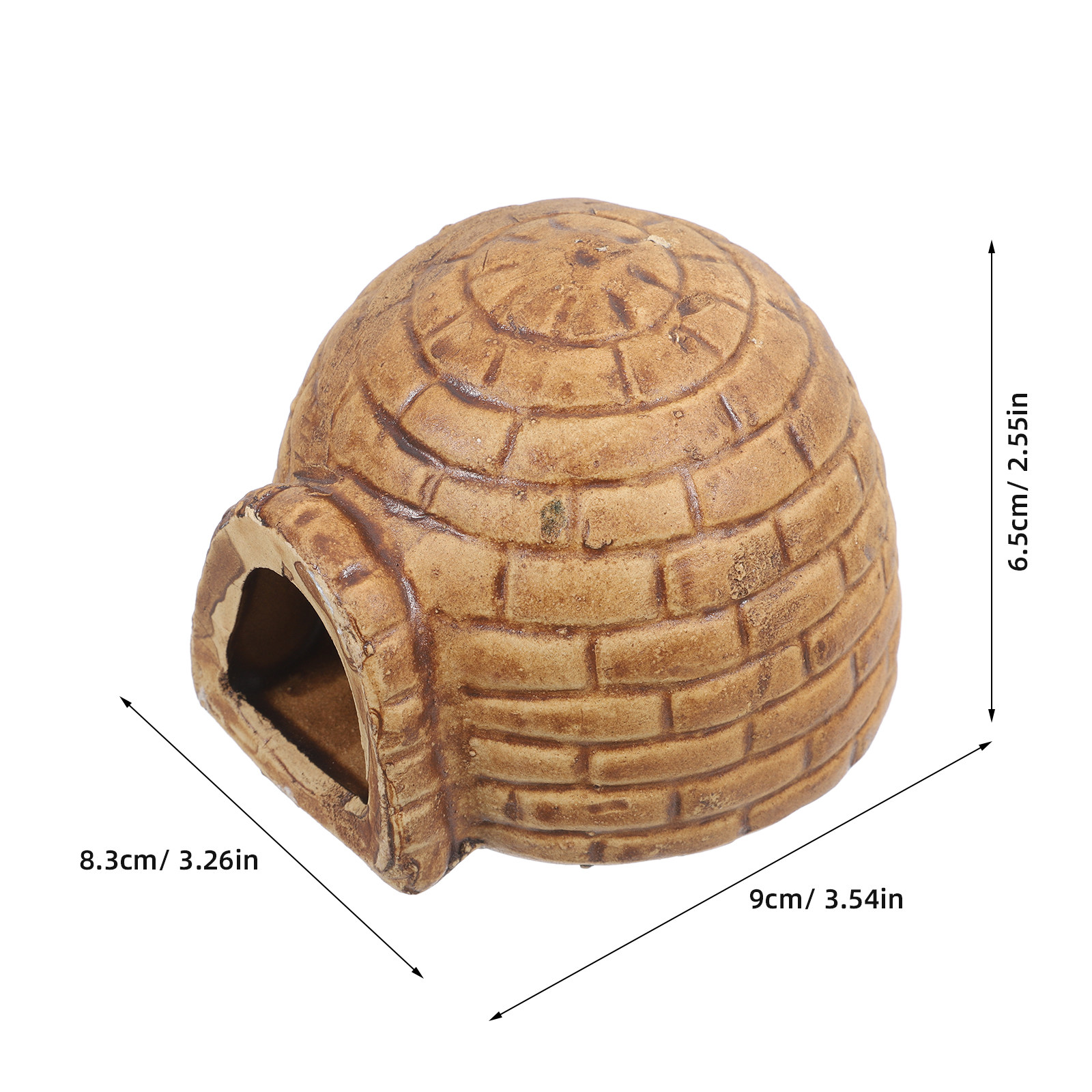 Pleco Caves Aquarium Fish Tank - Hide Cave Ceramic incelemesi ve fiyatı