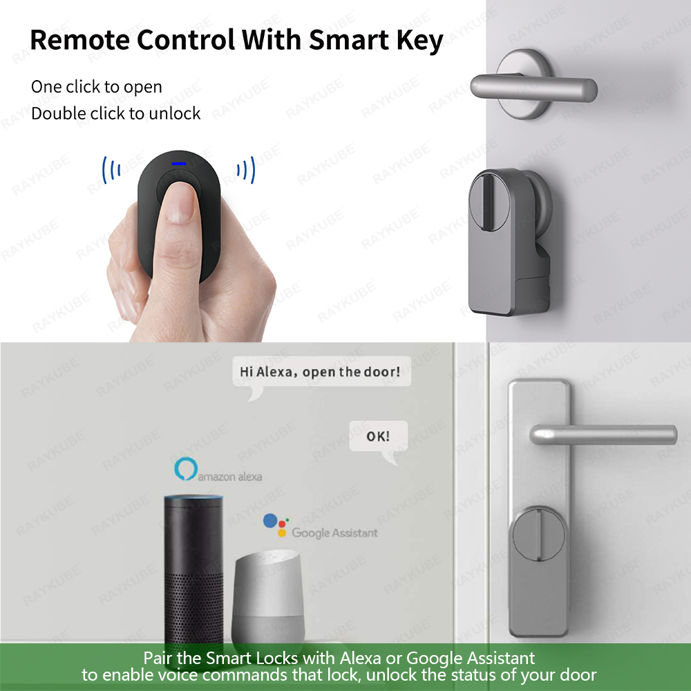 RAYKUBE A1 Pro Tuya BEL Smart  - Glass Door Hinge incelemesi ve fiyatı