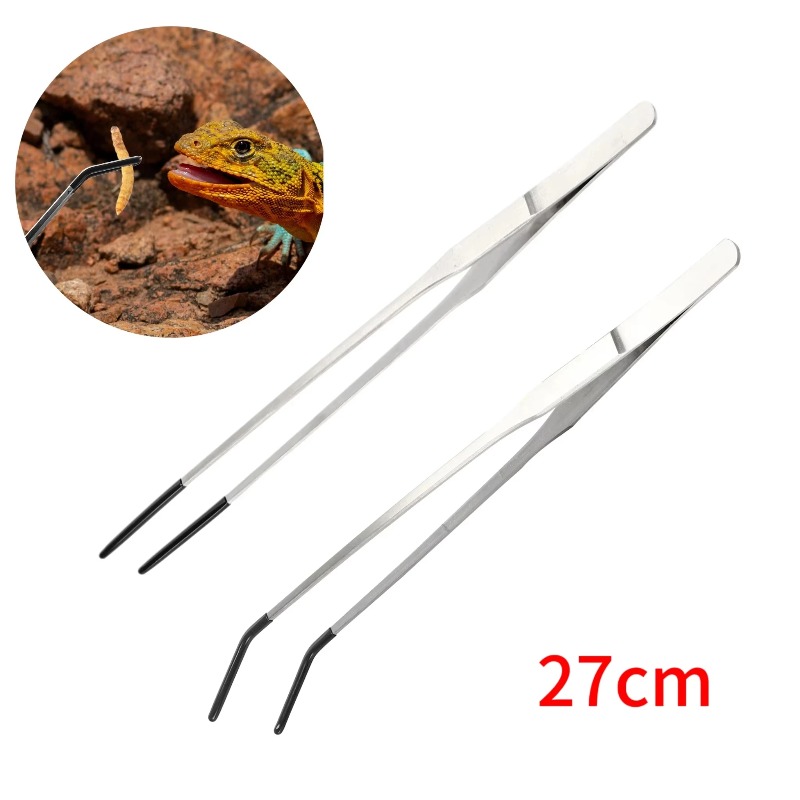 2Pcs Stainless Steel Tweezers  - Feeding Tong Stainless incelemesi ve fiyatı