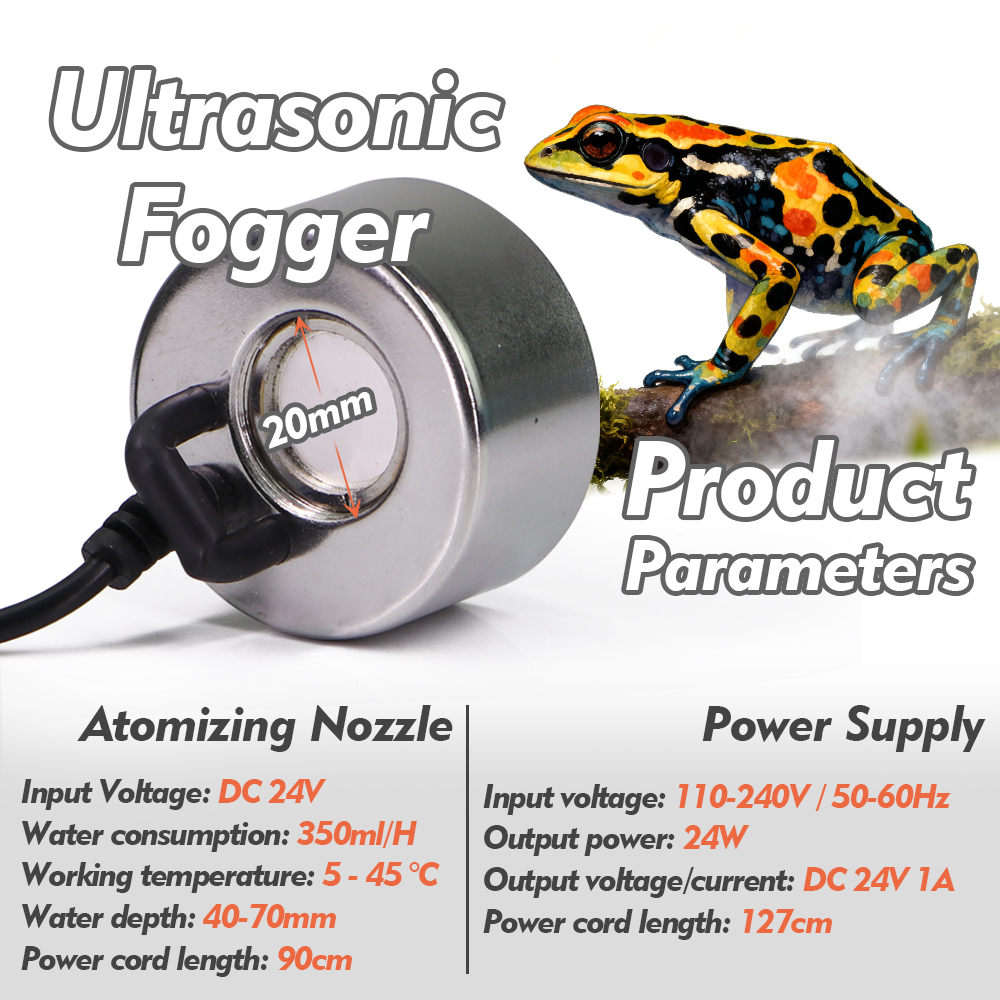 110-240V Ultrasonic Fogger w/  - Terrarium Fogger Ultrasonic incelemesi ve fiyatı