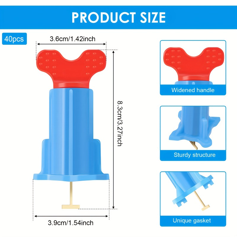 40Pcs New Design Tile Leveling - Ceramic Tile Floor incelemesi ve fiyatı