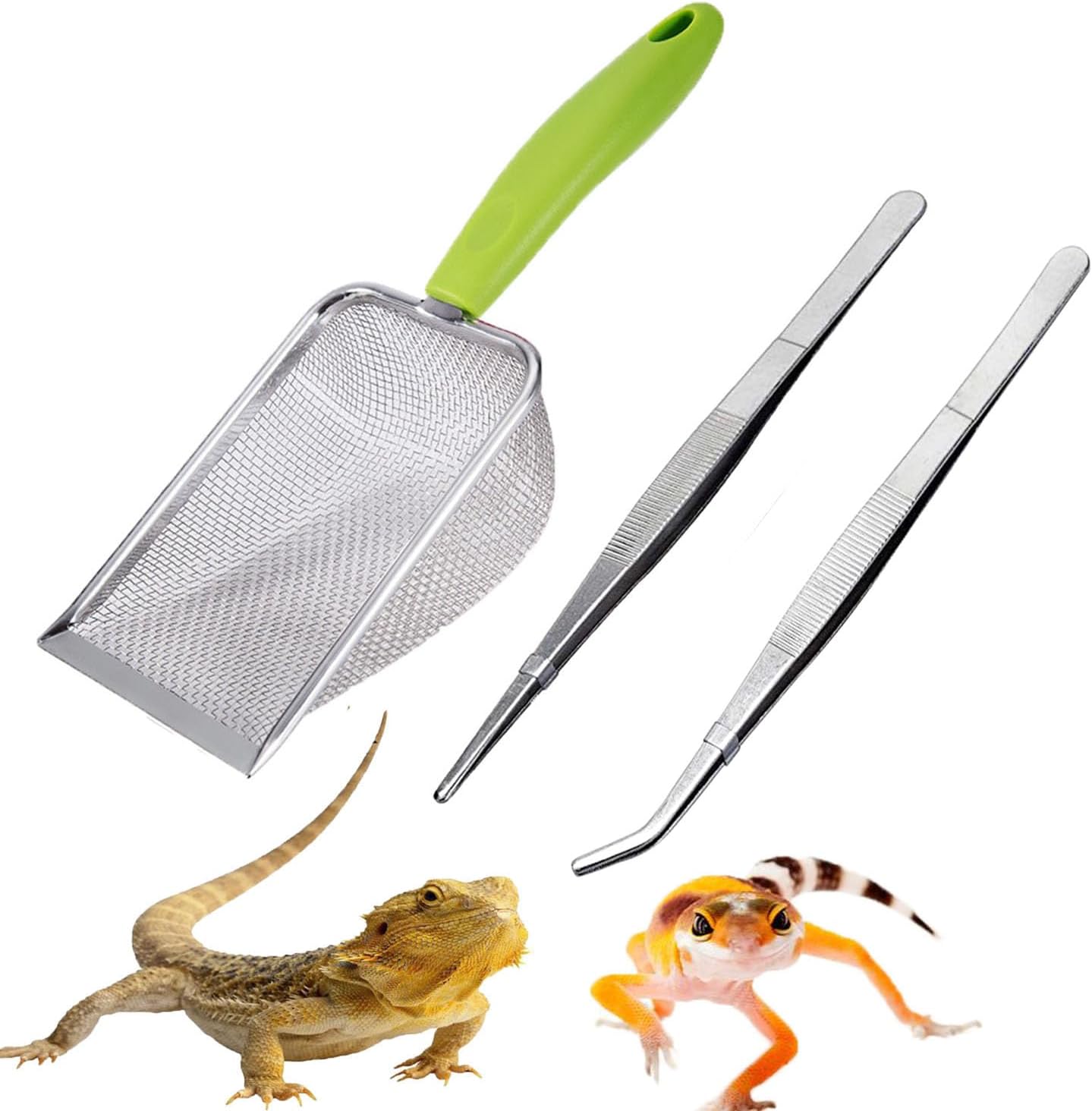 Reptile Sand Scoop Set - Fine  - Feeding Tong Stainless incelemesi ve fiyatı