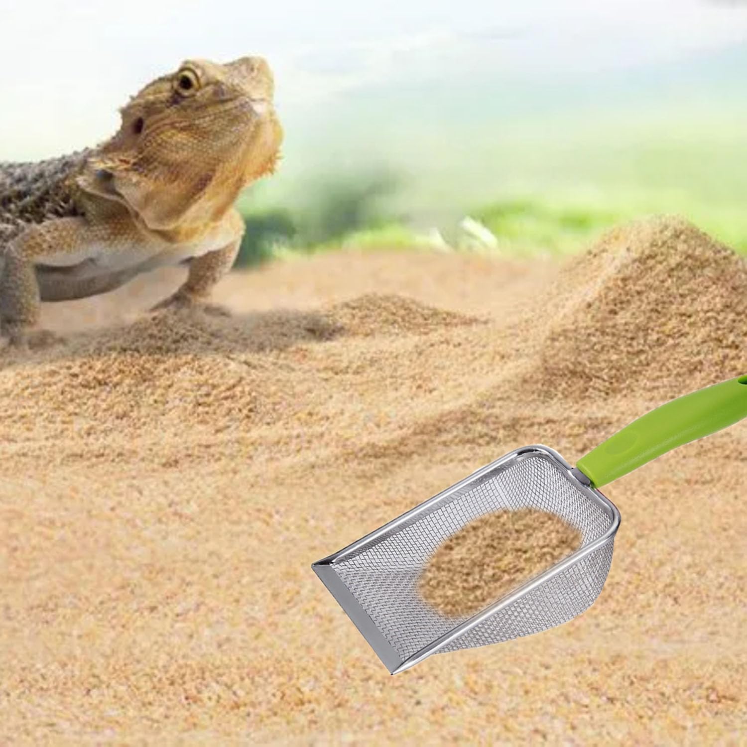 Reptile Sand Scoop Set - Fine  - Feeding Tong Stainless incelemesi ve fiyatı