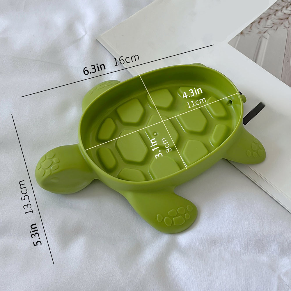 Turtle Drain Soap Box  Cartoon - Water Dish Reptile incelemesi ve fiyatı