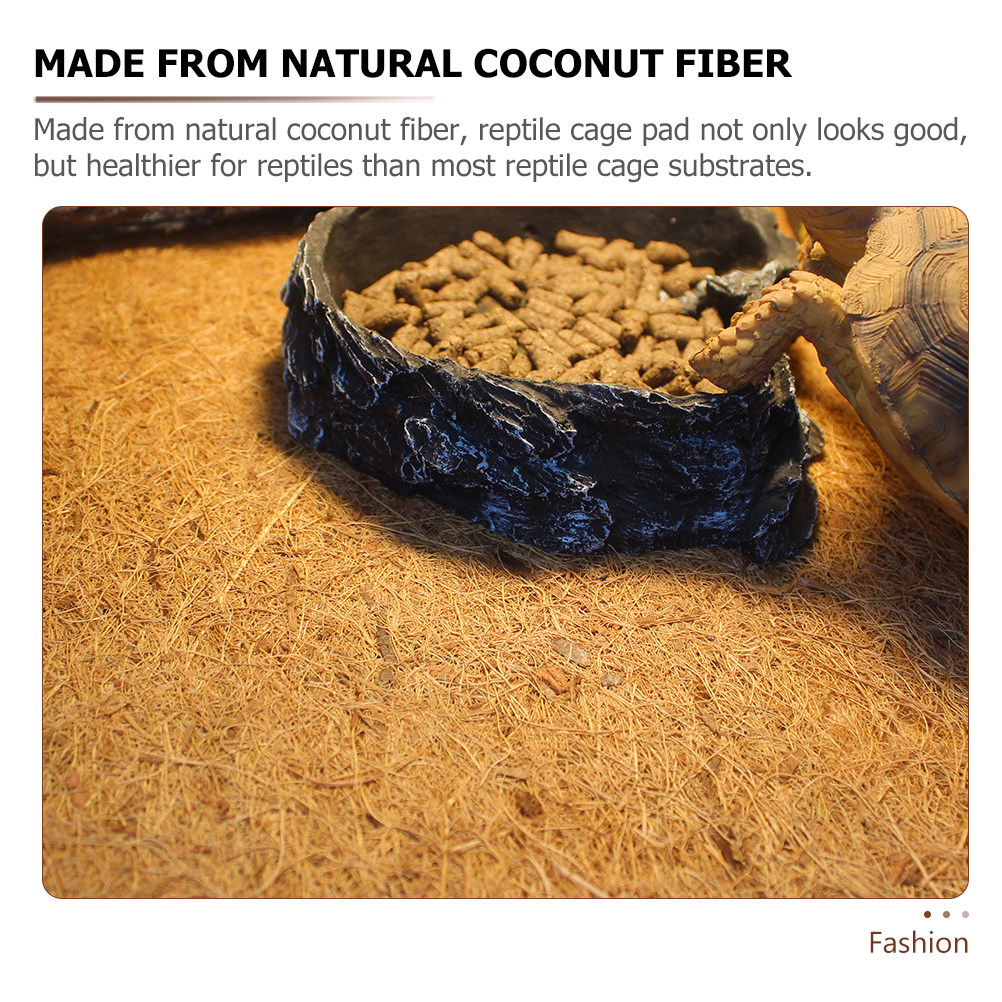 Reptile Carpet Natural Coconut - Substrate Coconut Fiber incelemesi ve fiyatı