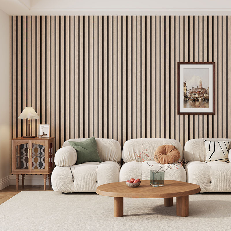 Self Adhesive Wood Grain Wall  - Pvc Panel Background incelemesi ve fiyatı