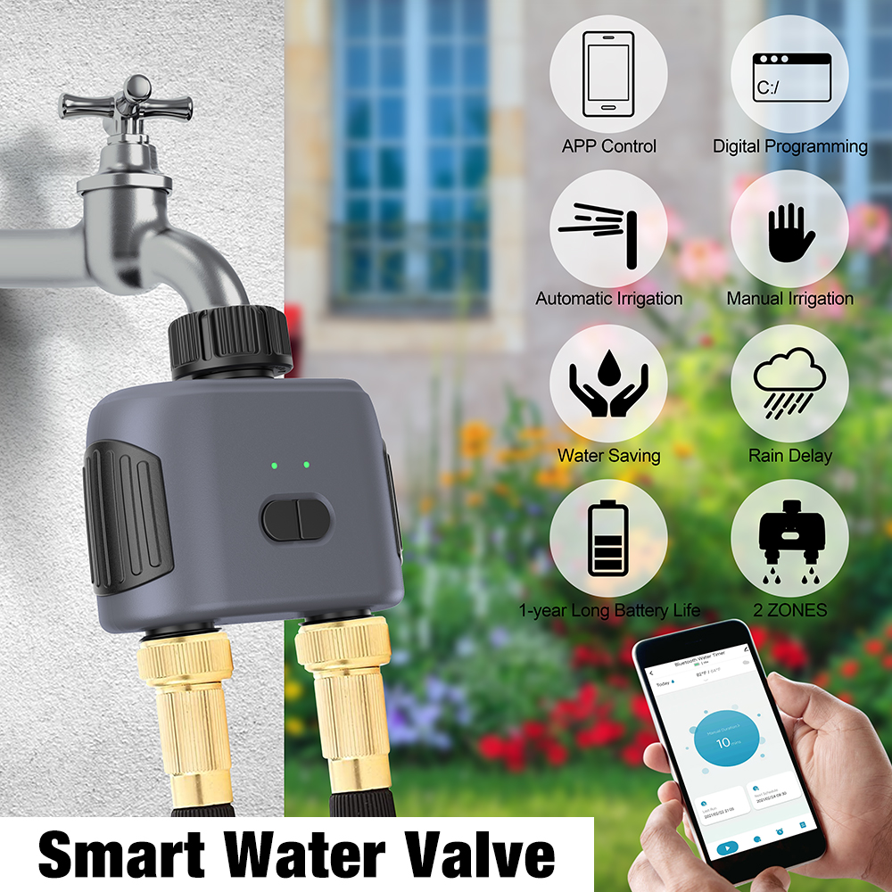 2 Outlets Tuya Smart Garden Wa - Timer Dual Outlet incelemesi ve fiyatı