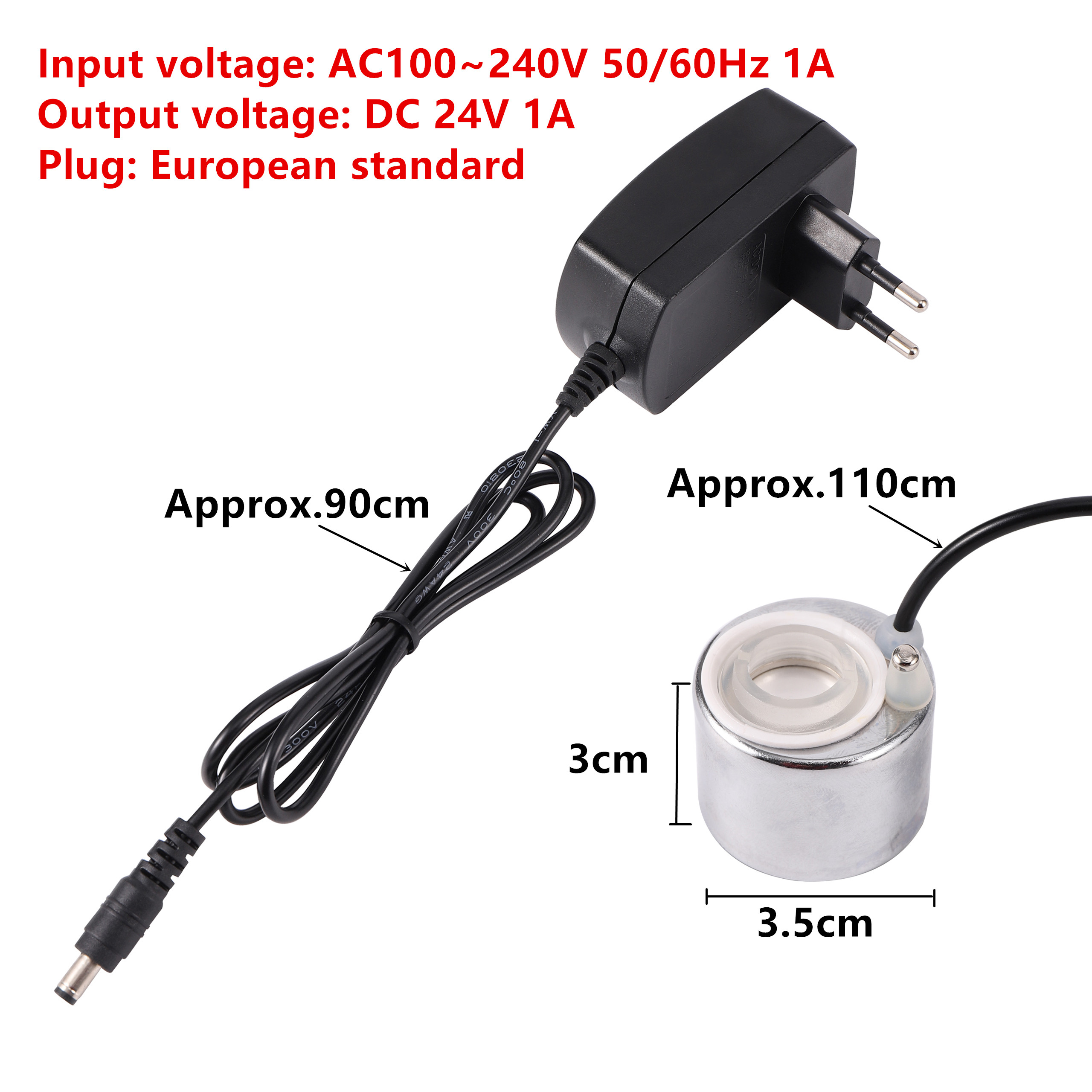 DC 24V/1A Super Ultrasonic Mis - Terrarium Fogger Ultrasonic incelemesi ve fiyatı