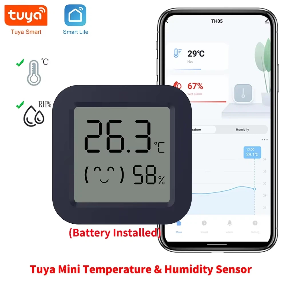 BT Temperature Humidity Sensor - Digital Hygrometer Probe incelemesi ve fiyatı