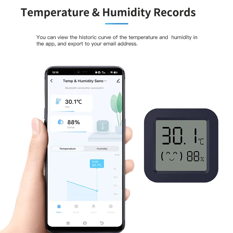 BT Temperature Humidity Sensor - Digital Hygrometer Probe incelemesi ve fiyatı