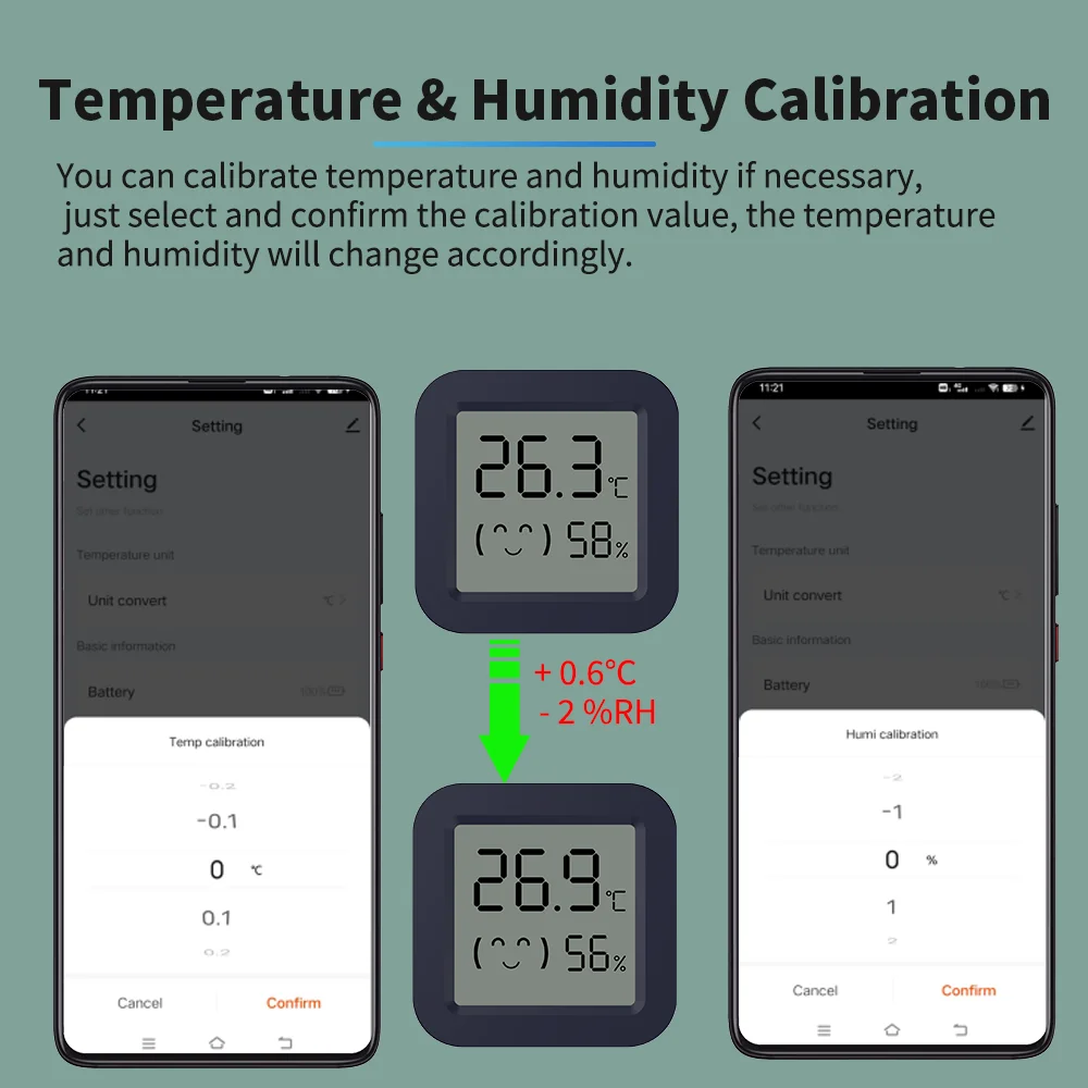 BT Temperature Humidity Sensor - Digital Hygrometer Probe incelemesi ve fiyatı