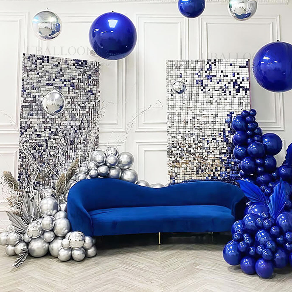 Silver Sequin Wall Backdrop Pa - Pvc Panel Background incelemesi ve fiyatı