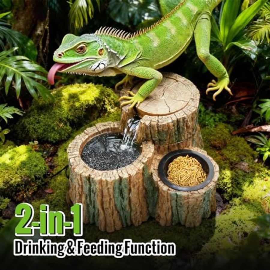 2 in 1 Reptile Water Fountain  - Water Dish Reptile incelemesi ve fiyatı